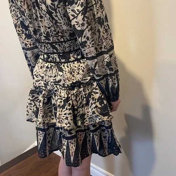 RUFFLE BOHO DRESS - Picture 7 of 9